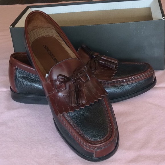 FINAL SALE PRICE Johnston & Murphy Slip On Loafers 9D - Picture 3 of 7